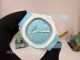 DIW Swiss Clone Patek Philippe Aquanaut Baby Blue Dial Carbon Fiber Rubber Strap Watch (7)_th.jpg